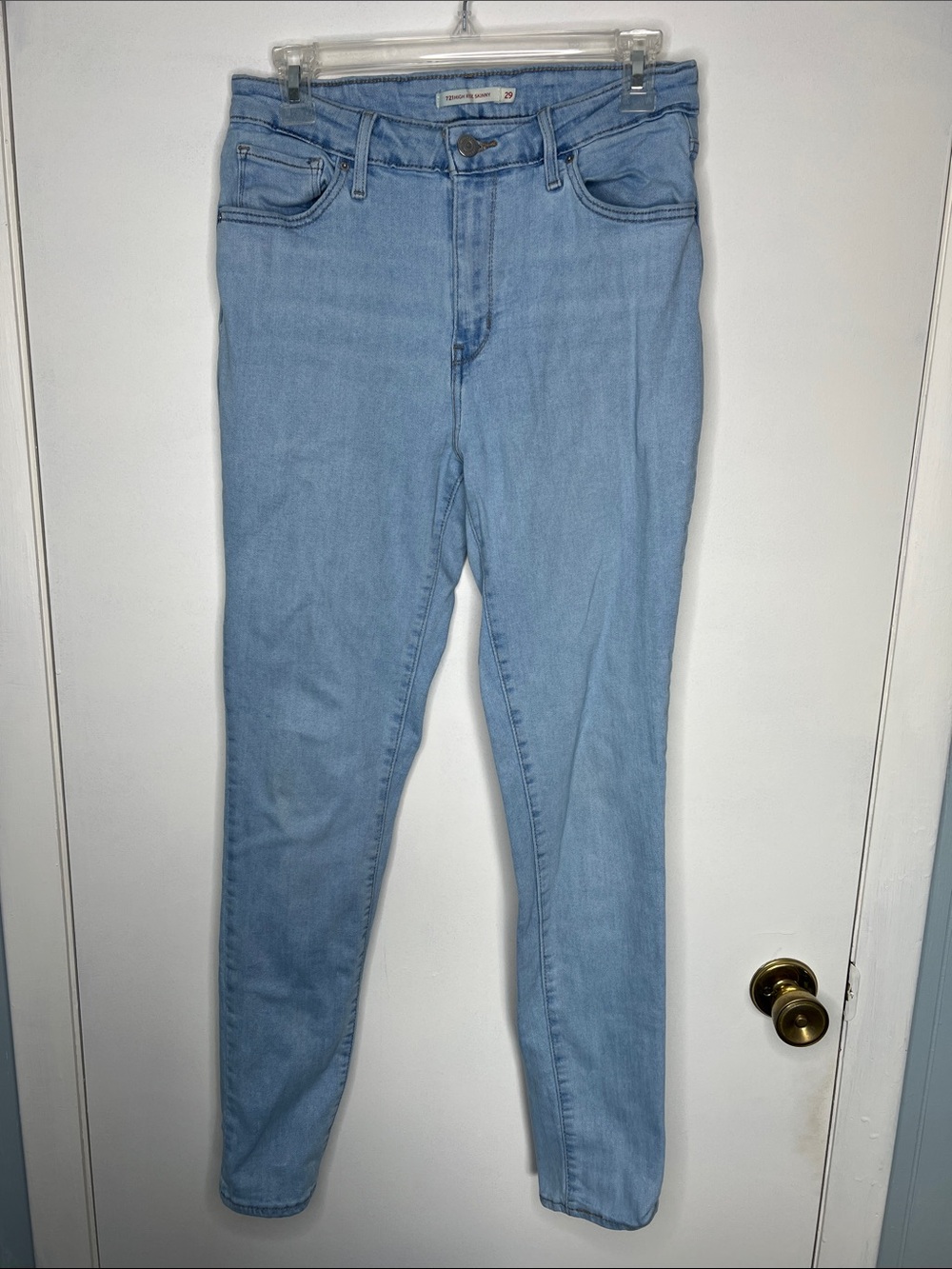 Levi's 721 High Rise Skinny Jeans